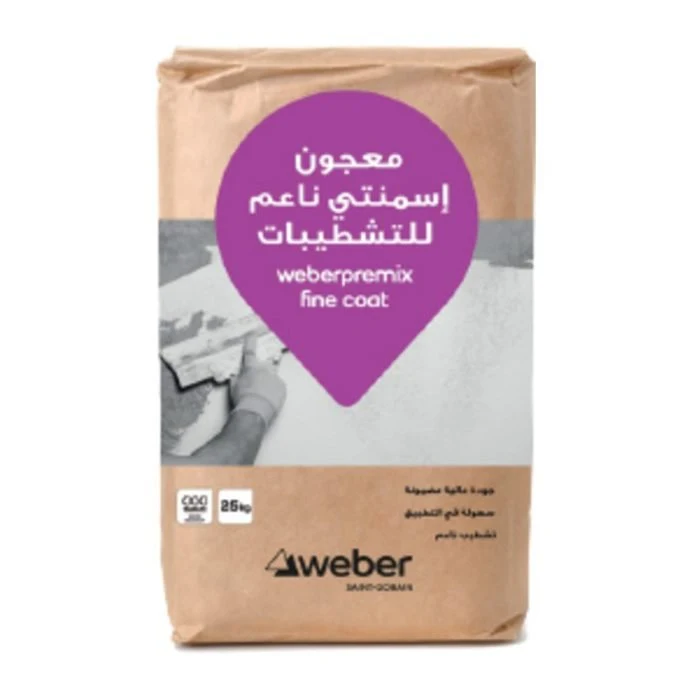 Weberpremix Fine Coat — معجون إسمنتي